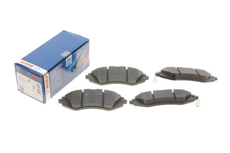 Комплект передніх гальмівних колодок CHEVROLET AVEO, DAEWOO LACETTI, BOSCH (0986494343)