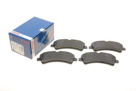 Комплект гальмівних колодок, дискове гальмо MERCEDES-BENZ SPRINTER, VW CRAFTER, BOSCH (0986494122)