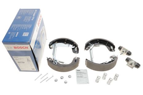 Комплект гальмівних колодок ZAZ SENS, CHEVROLET LANOS, BOSCH (0204114582)