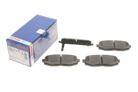 Комплект гальмівних колодок, дискове гальмо SUBARU BRZ, BOSCH (0986495135)