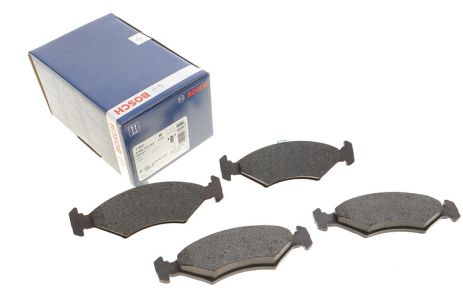 Комплект тормозных колодок, дисковый тормоз MAZDA 121, FORD FIESTA, BOSCH (0986424462)