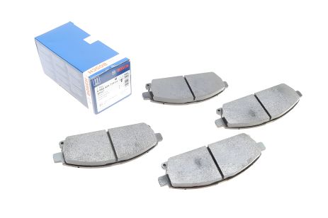 Колодки дискового тормоза BOSCH для NISSAN ELGRAND (0986424715)