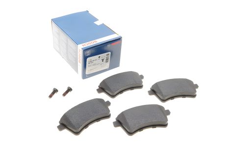 Комплект дисковых тормозных колодок для MERCEDES-BENZ CITAN, RENAULT KANGOO, BOSCH (0986494332)