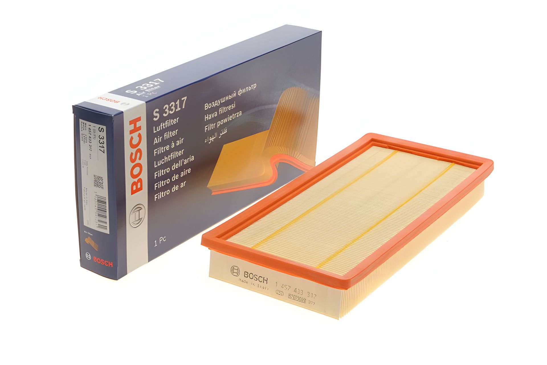 Воздушный фильтр LANCIA MUSA, ALFA ROMEO, BOSCH (1457433317) Воздушный фильтр LANCIA MUSA, ALFA ROMEO, BOSCH (1457433317)