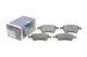 VW T4 (70XB, 70XC, 7DB, 7DW), передние дисковые тормозные колодки BOSCH (0986494008)