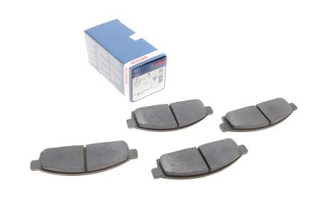 Дисковые тормозные колодки передние для MITSUBISHI L200, BOSCH (0986494268)