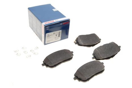 Колодка гальм. диск. TOYOTA AURIS 1.3-2.0 2012-,COROLLA 1.33-1.8 2013- передн. , BOSCH (0986494676)