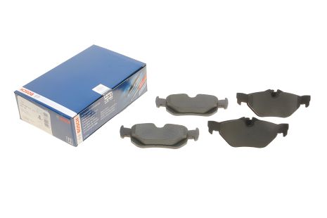 Дисковые тормозные колодки BMW 1(E81,87), 3(E90,91), X1(E84), задние, BOSCH (0986494272)