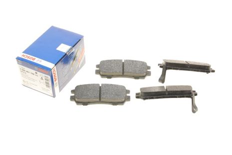 Колодка гальм. диск. MITSUBISHI L300, L400 задн. , BOSCH (0986461768)