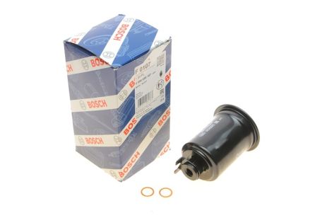 Фільтр паливний 0107 TOYOTA/MITSUBISHI Corolla,Carina,Corona,Galant -97, BOSCH (0986450107)