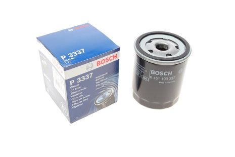 Фільтр оливи 3337 SKODA Fabia,Octavia 99-03, BOSCH (0451103337)
