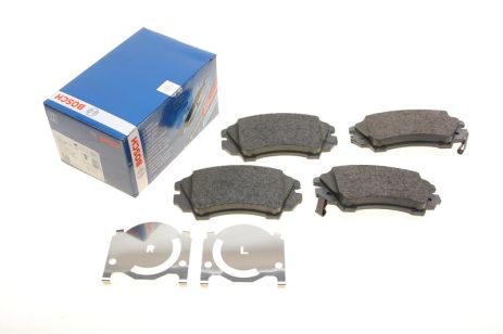 Комплект тормозных колодок, дисковый тормоз CHEVROLET MALIBU, SAAB 9-5, BOSCH (0986494275)