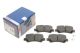 Комплект тормозных колодок, дисковый тормоз CHERY A1, SUZUKI WAGON, BOSCH (0986424626)