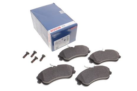 Комплект гальмівних колодок, дискове гальмо PEUGEOT 206, CITROËN XSARA, BOSCH (0986424583)