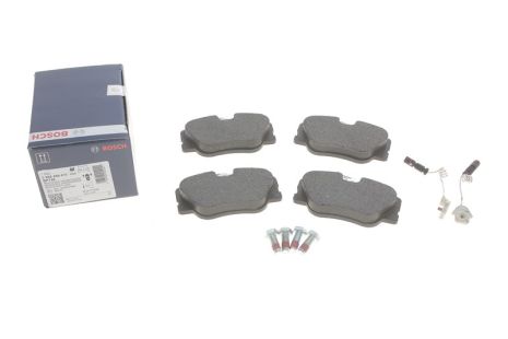 Комплект гальмівних колодок, дискове гальмо MERCEDES-BENZ E-CLASS, BOSCH (0986469410)