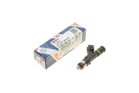 Форсунка BOSCH ВАЗ 2109, 2121, 2123, 1 шт. (0280158110) с.в. МР 70