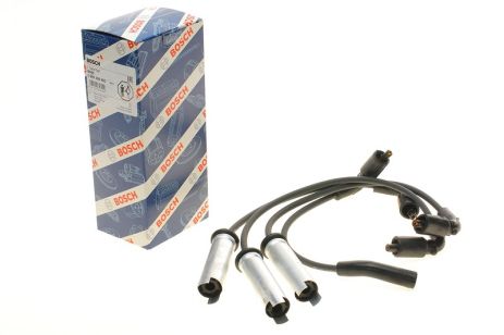 Провода зажигания Lanos 1.5, BOSCH B980 (0986356980) с метал. након. силикон (96305387)