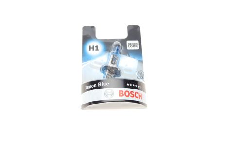 Лампа накаливания H1 12V 55W P14,5s XENON BLUE BOSCH (1987301011)