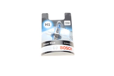 Лампа H1 12V 55W P14,5s XENON BLUE BOSCH (1987301011) Лампа H1 12V 55W P14,5s XENON BLUE BOSCH (1987301011)