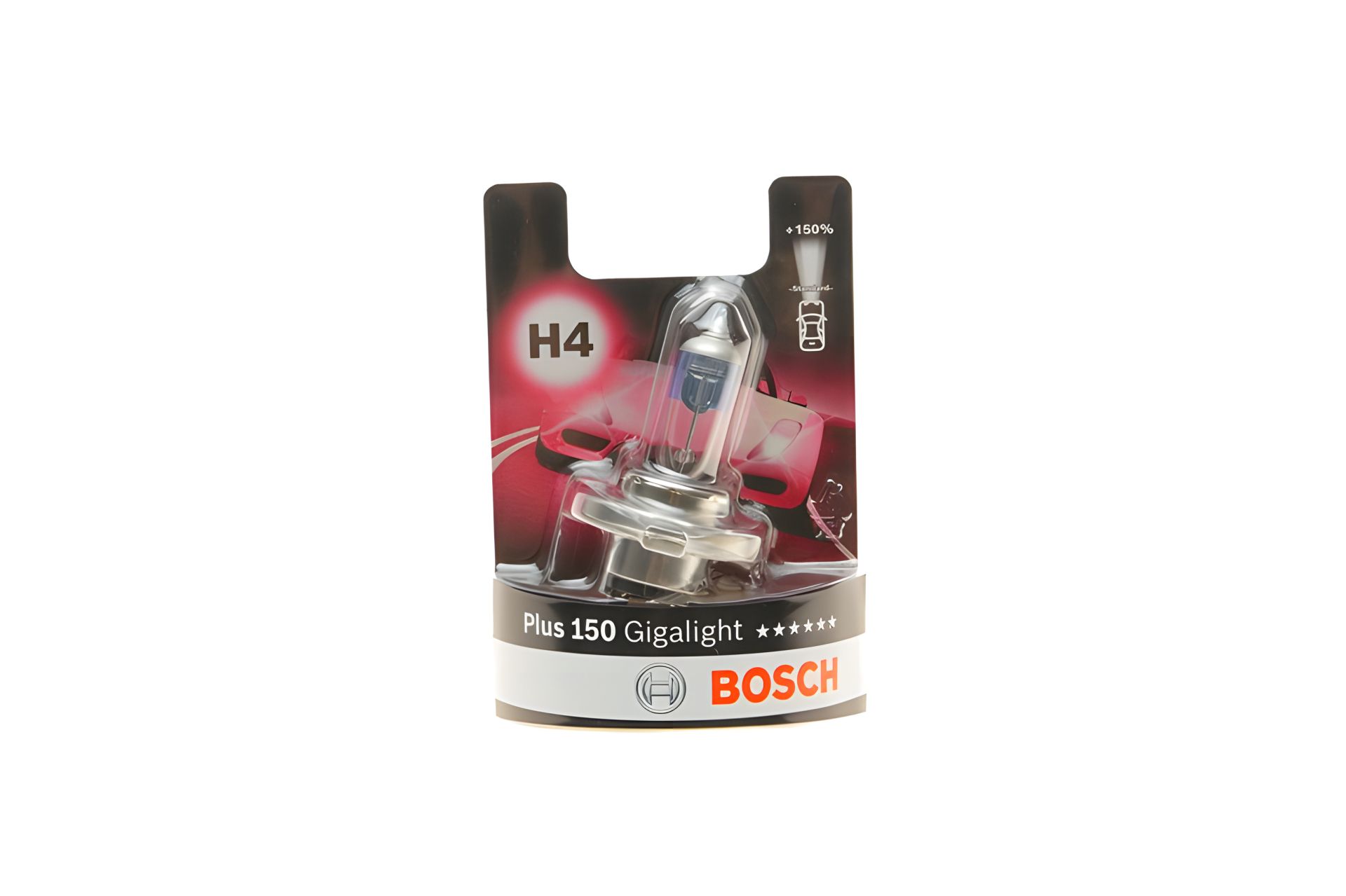 Автолампа H4 12V 60/55W P43t GigaLight +150, BOSCH (1987301136) Автолампа H4 12V 60/55W P43t GigaLight +150, BOSCH (1987301136)