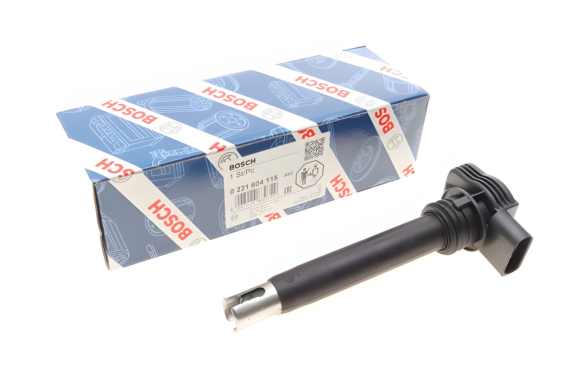 Катушка зажигания SKODA (SVW), SEAT ALHAMBRA, LAMBORGHINI GALLARDO, BOSCH (0221604115) Катушка зажигания SKODA (SVW), SEAT ALHAMBRA, LAMBORGHINI GALLARDO, BOSCH (0221604115)
