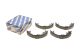 Комплект гальмівних колодок, гальмо стоянки LEXUS LX, TOYOTA LAND CRUISER, BOSCH (0986487728)