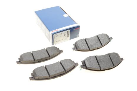 Комплект гальмівних колодок, дискове гальмо NISSAN NP300, BOSCH (0986494152)