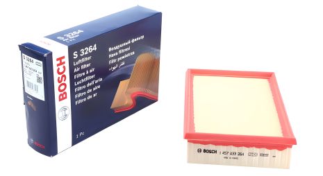 Повітряний фільтр CHERY COWIN, VW POLO, SKODA FELICIA, BOSCH (1457433264)