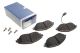 Комплект тормозных колодок SEAT ALHAMBRA, SKODA SUPERB, VW PASSAT, BOSCH (0986494704)