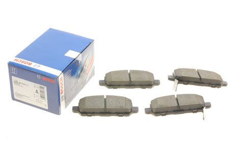 Комплект гальмівних колодок HONDA ACCORD, HONDA HR-V, HONDA STEPWGN, BOSCH (0986494838)