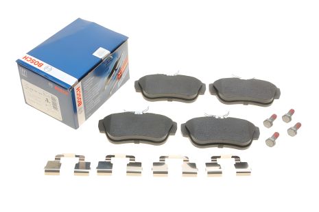 Комплект гальмівних колодок для FIAT SCUDO, PEUGEOT EXPERT, CITROËN JUMPY, BOSCH (0986494192) Комплект гальмівних колодок для FIAT SCUDO, PEUGEOT EXPERT, CITROËN JUMPY, BOSCH (0986494192)