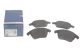 Комплект гальмівних колодок SKODA CITIGO, VW POLO, SEAT IBIZA, BOSCH (0986424825)