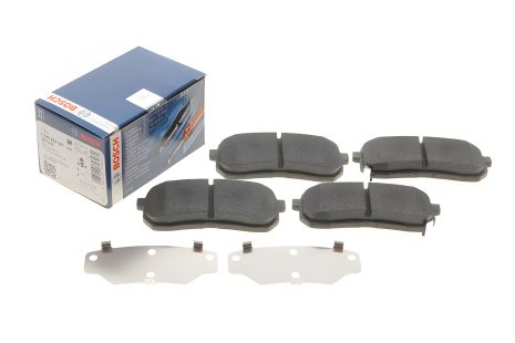 Готовый комплект тормозных колодок HYUNDAI ix55, KIA SORENTO, KIA CARNIVAL, BOSCH (0986494327)