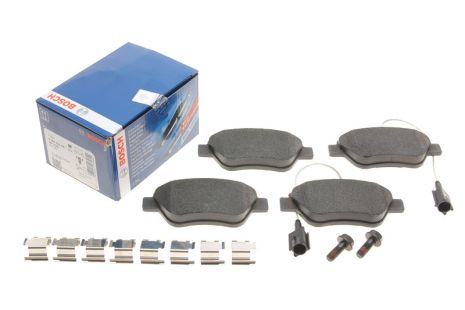 Комплект гальмівних колодок CITROËN E-MEHARI, ALFA ROMEO, FIAT PUNTO, BOSCH (0986494881) Комплект гальмівних колодок CITROËN E-MEHARI, ALFA ROMEO, FIAT PUNTO, BOSCH (0986494881)