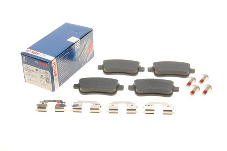 Гальмівних колодок комплект RENAULT MEGANE, RENAULT CLIO, RENAULT CAPTUR, BOSCH (0986494384)