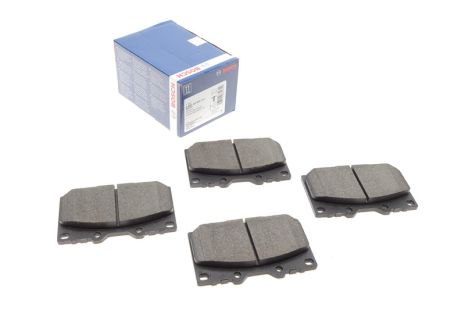 Комплект гальмівних колодок LEXUS LX, TOYOTA SEQUOIA, TOYOTA LAND СRUISER, BOSCH (0986424640)