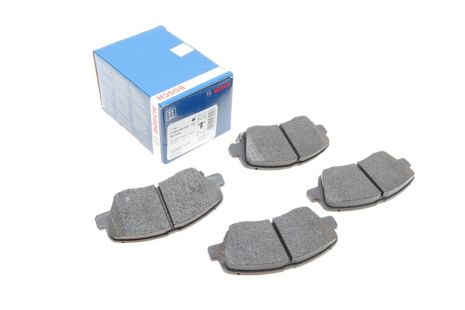 Комплект тормозных колодок NAZA FORTE, PROTON X70, HYUNDAI ACCENT, BOSCH (0986494563)