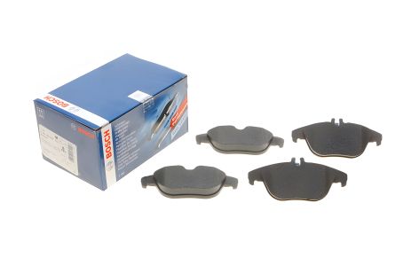 Комплект гальмівних колодок MB C-CLASS, MB E-CLASS, MB GLK-CLASS, BOSCH (0986495105)