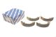 Комплект гальмівних колодок MAZDA 2, FORD FIESTA, FORD STREET, BOSCH (0986487599)