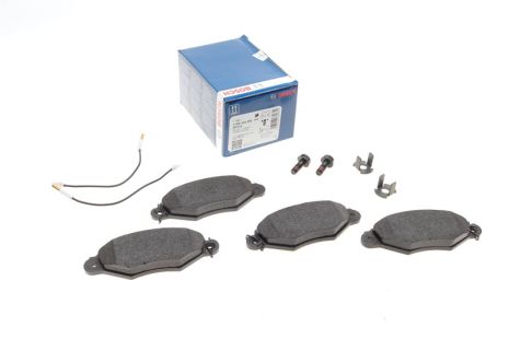 Комплект гальмівних колодок NISSAN KUBISTAR, RENAULT KANGOO, CITROËN XSARA, BOSCH (0986424455)