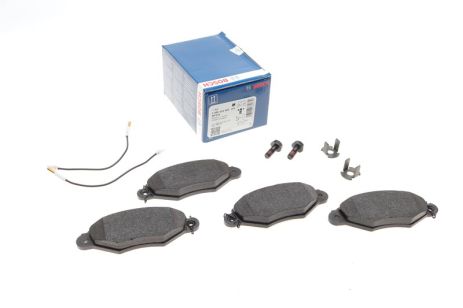 Комплект гальмівних колодок NISSAN KUBISTAR, RENAULT KANGOO, CITROËN XSARA, BOSCH (0986424455)