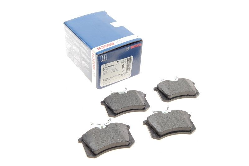 Комплект гальмівних колодок OPEL CROSSLAND, SEAT LEON, PEUGEOT 208, BOSCH (0986494399) Комплект гальмівних колодок OPEL CROSSLAND, SEAT LEON, PEUGEOT 208, BOSCH (0986494399)