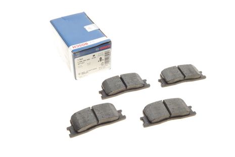 Комплект гальмівних колодок CHERY A5, LEXUS ES, TOYOTA HIGHLANDER, BOSCH (0986494359)