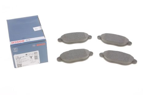 Комплект гальмівних колодок FORD KA, LANCIA Y, FIAT CINQUECENTO, BOSCH (0986495255)