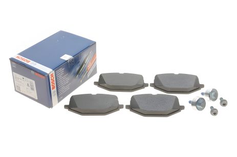 Комплект тормозных колодок для MB GLS, MB GLE, MB G-CLASS, BOSCH (0986460023)