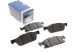 Комплект тормозных колодок FORD KUGA, FORD FOCUS, FORD GALAXY, BOSCH (0986424326)