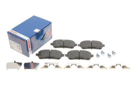 Комплект гальмівних колодок FORD FIESTA, BOSCH (0986494652) Комплект гальмівних колодок FORD FIESTA, BOSCH (0986494652)