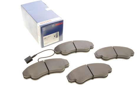 Тормозные колодки комплект CITROËN JUMPER, PEUGEOT BOXER, FIAT DUCATO, BOSCH (0986424769)