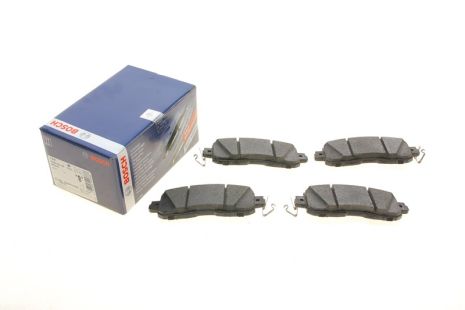 Комплект гальмівних колодок NISSAN ALTIMA, NISSAN LEAF, BOSCH (0986424638) Комплект гальмівних колодок NISSAN ALTIMA, NISSAN LEAF, BOSCH (0986424638)