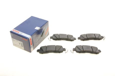 Комплект гальмівних колодок NISSAN ALTIMA, NISSAN LEAF, BOSCH (0986424638) Комплект гальмівних колодок NISSAN ALTIMA, NISSAN LEAF, BOSCH (0986424638)